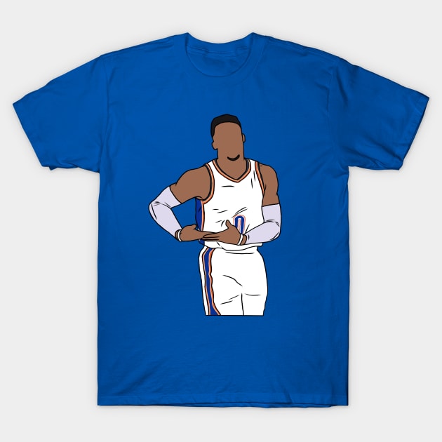 Russell Westbrook Rocks The Baby T-Shirt by rattraptees